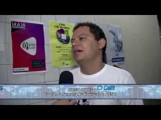 Repórter da TV O Dia ministra oficina durante IV Semana Audiovisual da UESPI
