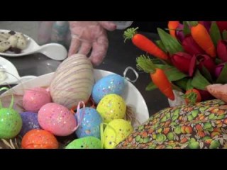 Ovos de páscoa decorados com personalidade