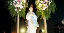 Grande procissão marca o início da festa da Imaculada Conceição em Pedro II