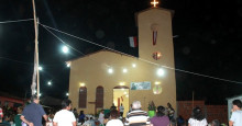 Padre Hernesto Pereira celebrou no festejo de Santa Luzia