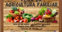 Feira em Cocal de Telha reunirá agricultores familiares de cinco municípios.