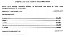 Câmara Municipal de vereadores de São Pedro divulga calendário de Sessões