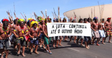 Bolsonaro escala Força Nacional para protesto de indígenas em Brasília