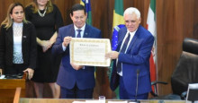 Em discurso, Mourão pede apoio de piauienses ao projeto do governo Bolsonaro