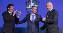 Presidentes da Fifa e CBF almoçam com Bolsonaro em Brasília
