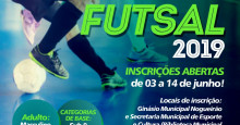 Campeonatos de Futsal e VÃ´lei estão com inscrições abertas
