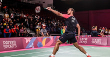 Badminton: irmãos Farias garantem bronze no Pan-Americano de Lima