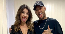 Neymar sobe ao palco com Paula Fernandes em show em Portugal