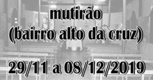 Festejo de N. Sra. da Conceição no mutirão começa sexta (29)
