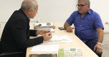 No INCRA, prefeito trata da regularização de terras do Ass. Santa Clara
