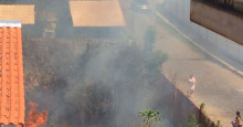 Incêndio se alastra em direção a condomínio e assusta moradores na zona Leste de Teresina