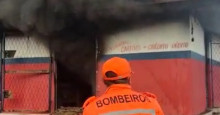 VÃDEO: Incêndio destrói mercearia na região da Santa Maria da Codipi