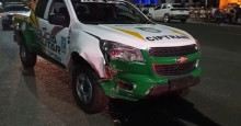 VÃDEO: perseguição a suspeitos com carro roubado tem colisão e fuga a pé em Teresina