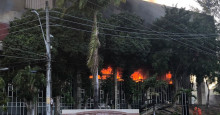 Incêndio atinge prédio do Tribunal de Justiça em Fortaleza