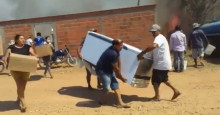 Moradores tentam fugir de incêndio na região de São Raimundo Nonato; veja vídeo