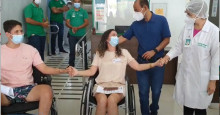 Transplante entre mãe e filho gera comoção em hospital de Teresina
