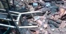 VÃDEO: Incêndio destrói residência no bairro Santa Clara, em Teresina