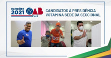Eleições OAB Piauí 2021: Candidatos à Presidência votam na Sede da Seccional
