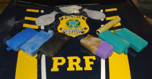 Polícia Rodoviária Federal apreende pasta base de cocaína avaliada em R$720 mil