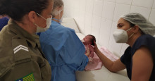 Parnaíba: bebê com nove dias de vida é salva por policiais após se engasgar