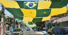 Rua da Copa: moradores do Dirceu gastam R$ 10 mil em decoração para torcer pela seleção