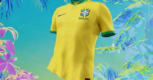 Divulgada camisa da seleção brasileira para a Copa do Mundo no Catar