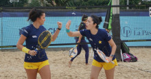 Atletas piauienses vencem campeãs olímpicas na Copa das Federações de Beach Tennis