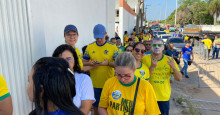 Presidente Jair Bolsonaro se reúne com militância na zona Leste de Teresina