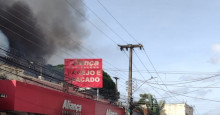 Incêndio atinge loja de roupas no Centro de Teresina; Bombeiros estão no local