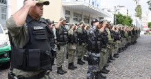 Centro de Teresina recebe reforço de 70 policiais durante Operação Natal Seguro
