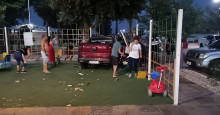 Carro invade playground e mata bebê dentro de condomínio de luxo em Timon
