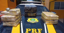 PRF apreende 50 kg de maconha dentro de ônibus na cidade de Picos