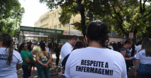 Enfermeiros e técnicos bloqueiam 13 de maio em protesto pelo cumprimento do piso no Piauí