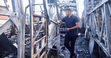 “Vi meu sonho destruído”, diz empresário que teve quatro ônibus incendiados em Teresina