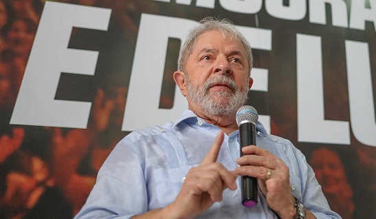 Image result for Lula diz que pode ser 'o 1º preso político do país no século 21'
