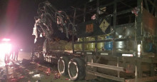 Timon: Acidente envolvendo duas carretas deixa um morto e três feridos na BR-316