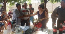 Prefeita Neuma Café visita comunidade Santa Fé em Pedro II
