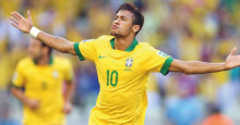 Neymar pode se igualar a Romário na artilharia da Seleção