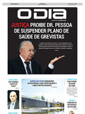 Jornal O Dia - Justiça proíbe Dr. Pessoa de suspender plano de saúde de grevistas