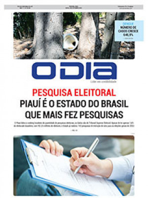 Jornal O Dia - Pesquisa eleitoral  Piauí é o estado do brasil que mais fez pesquisas