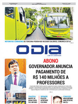Jornal O Dia - Abono Governador anuncia pagamento de  R$ 140 milhões a  professores