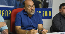 Amigos e familiares se despedem de Cesarino Oliveira, presidente da FFP
