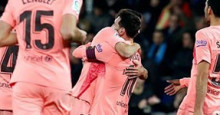 Messi faz dois gols de falta e comanda goleada do Barcelona contra o Espanyol