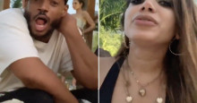 Após admitir que beijou Neymar, Anitta faz festa com ator de 'As Branquelas'