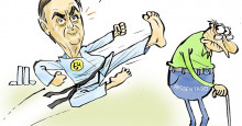 Confira a charge do ilustrador Jota A publicada nesta sexta no Jornal O Dia