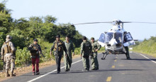 Polícia do Ceará enviou helicóptero e guarnições para ajudar nas buscas