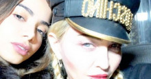 Anitta celebra lançamento de música com Madonna