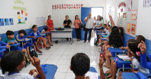 Representantes da UNESCO visitam escolas municipais
