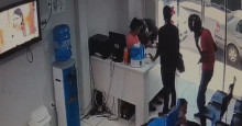 Veja vídeo: Bandidos fazem arrastão em clínica na Rua São Pedro