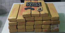 Polícia apreende 27 tabletes de maconha no Terminal Rodoviário